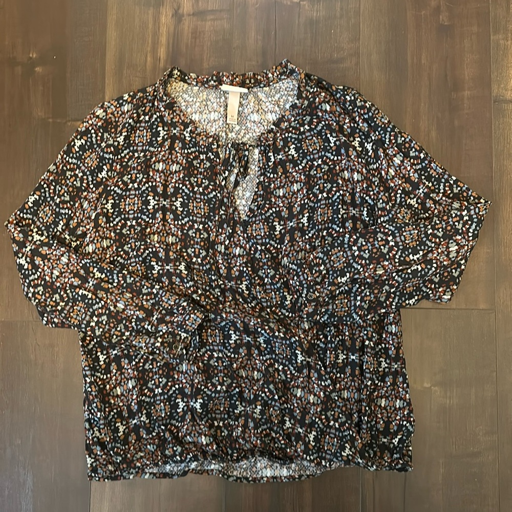 Patterned Blouse